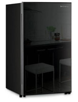 120л Черный  мини холодильник DAEWOO FN-15B2B