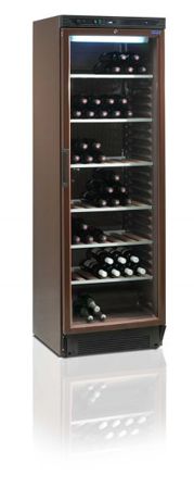 Бордовый винный холодильник Tefcold CPV1380M