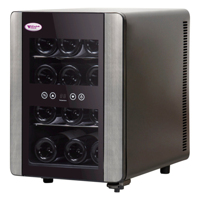 35л Винный холодильник с 1-ой температурной зоной для 12 бутылок вина Cold Vine JC-35C