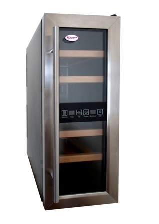 33л Винный холодильник для раздельного хранения белого и красного вина  Cold Vine JC-33D