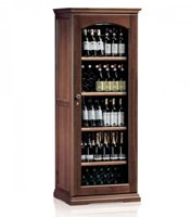 420л Деревянный шкаф для вина цвета орех на 138 бутылок с 1-ой температурной зоной IP INDUSTRIE CEX 501 LNU орех