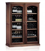 840л Большой деревянный винный шкаф на 276 бутылок вина  IP INDUSTRIES CEX 2501 LVU цвет ВЕНГЕ