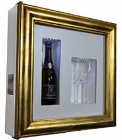 настенный винный холодильник-картина  IP INDUSTRIE QV12-B3150B