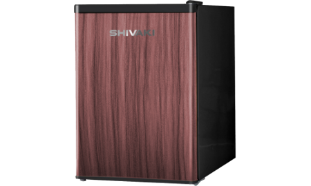 Бюджетный холодильник Shivaki SDR062T с отделкой под дерево