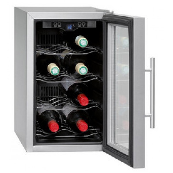 термоэлектрический винный шкаф на 8 бутылок  Bomann KSW 191