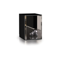 33л  Чёрный мини холодильник  Vitrifrigo C330V NEXT DM