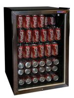 128л Компрессорная холодильная витрина для напитков Cooleq TBC145
