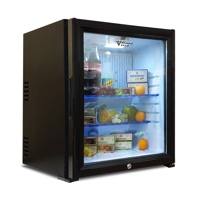 50л Минихолодильник со стеклянной дверцей Cold Vine MCA-50BG