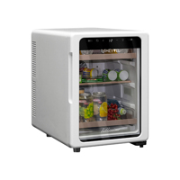 35л Холодильник для косметики со стеклянной дверцей Meyvel MD35-White